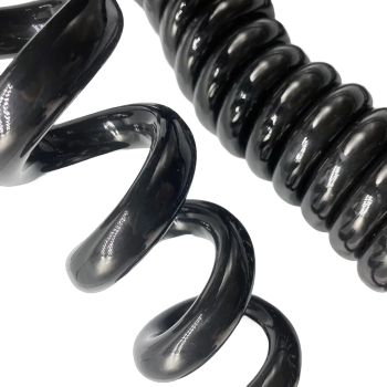 PRZEWÓD SPIRALNY 7-ŻYŁ 6x0,75+1x1 mm DŁUGOŚĆ 1,8-2m 7 PIN 12V-24V KABEL SPRĘŻYNOWY